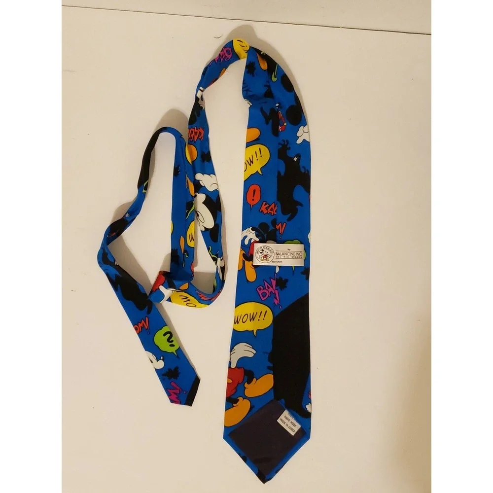 VTG Rare Disney & Co. Ghost Tie by Balancine Inc. The Tie Works Spooky